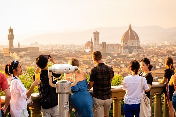 Private Secrets of Florence Electric Bike Tour - Ponte Santa Trinita and the final view of the Arno