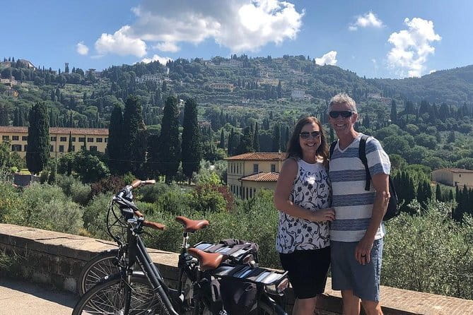 Private Self-Guided E-Bike Ride in Tuscany with Vineyard Visit - Fiesole brings the first big view