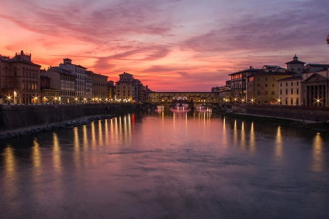 Private Tour of the Dark Heart of Florence at Sunset - Florence after sunset, with the polished surface removed
