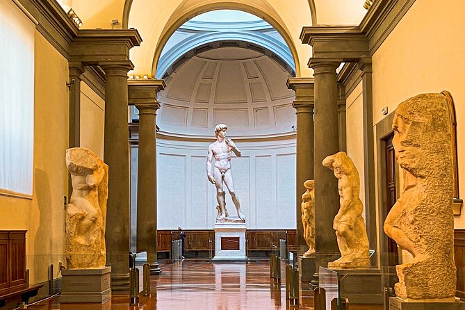 Private WALKING Tour and ACCADEMIA Gallery in Florence Italy - The Baptistery and Duomo make a compact architectural lesson