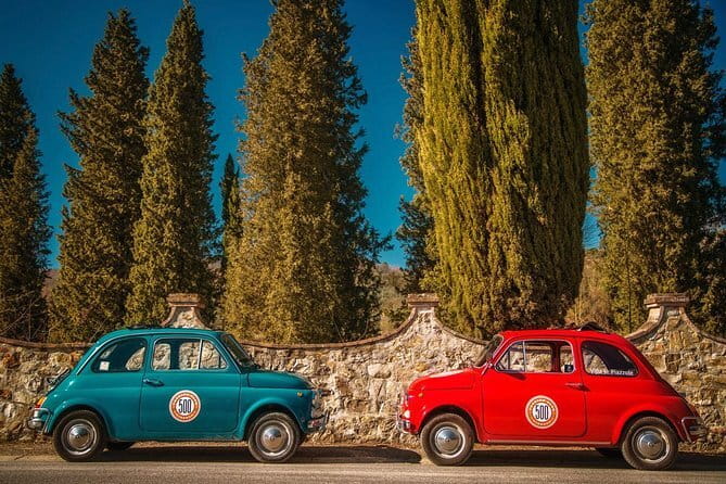 Self-Drive Vintage Fiat 500 Tour from Florence: Sunset Drive and Aperitivo - A little Fiat, a very big Tuscan setting