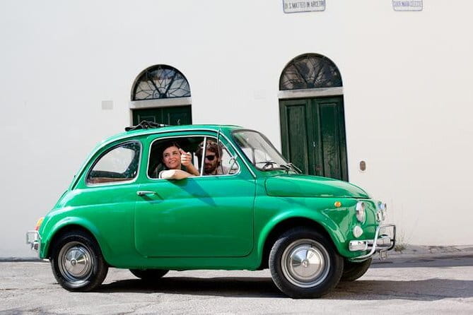 Self-Drive Vintage Fiat 500 Tour from Florence: Tuscan Hills and Italian Cuisine - San Miniato al Monte and the Florence panorama