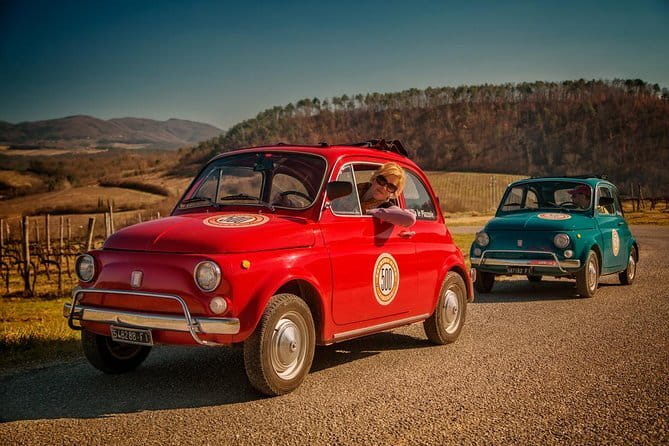 Self-Drive Vintage Fiat 500 Tour from Florence: Tuscan Wine Experience - Starting in Scandicci and getting ready to drive