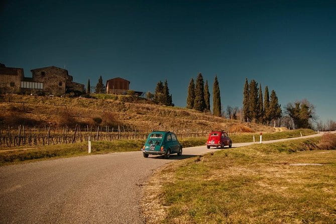 Self-Drive Vintage Fiat 500 Tour from Florence: Tuscan Wine Experience - The convoy into the Chianti hills