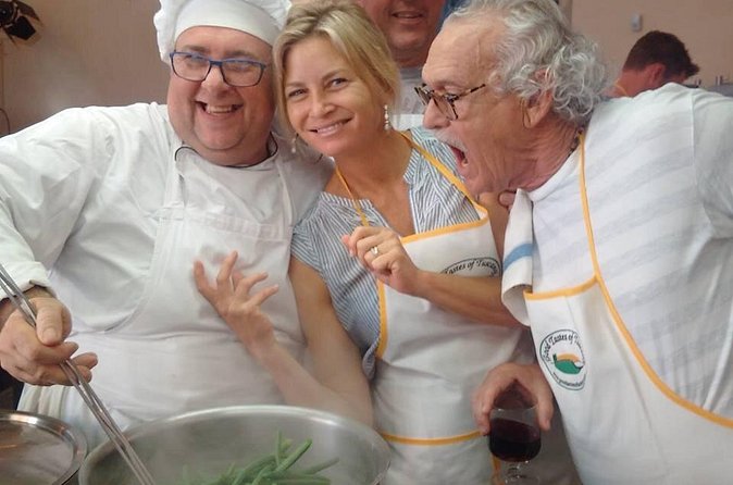 Semi Private Cooking Class in Private Villa with Optional Market Visit and Transfer from Florence - Entering a 14th-century villa kitchen