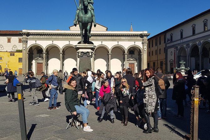 Sit and walk Florence tour with Gelato - The Uffizi from the outside