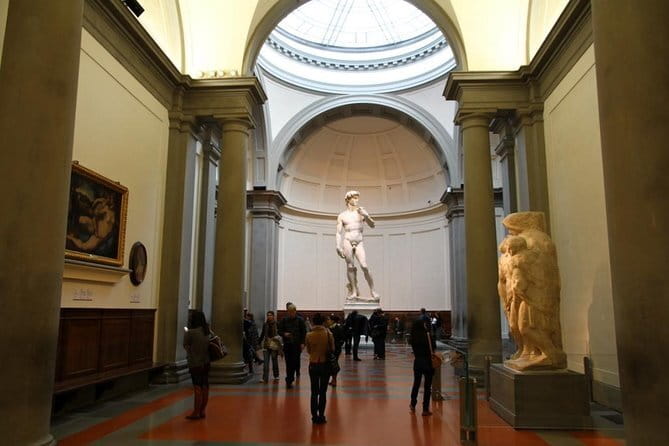 Small-group Accademia tour with skip-the-line access to David - Standing before David