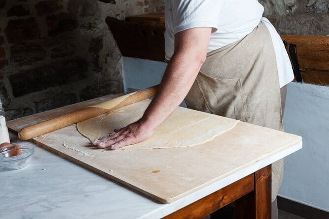 Small Group Pasta Making Class Wine Tasting in a Tuscan Castle - From Florence to Castello del Trebbio