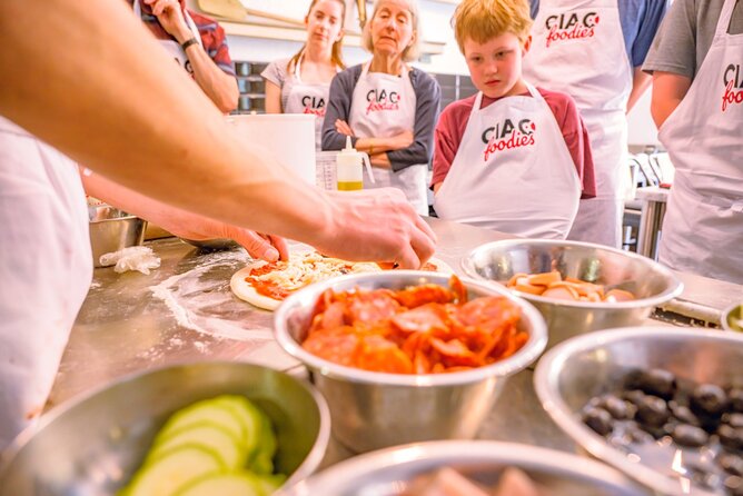 The Italian Way: Pizza and Gelato Class with Unlimited Wine - The wood-fired oven and the meal you made