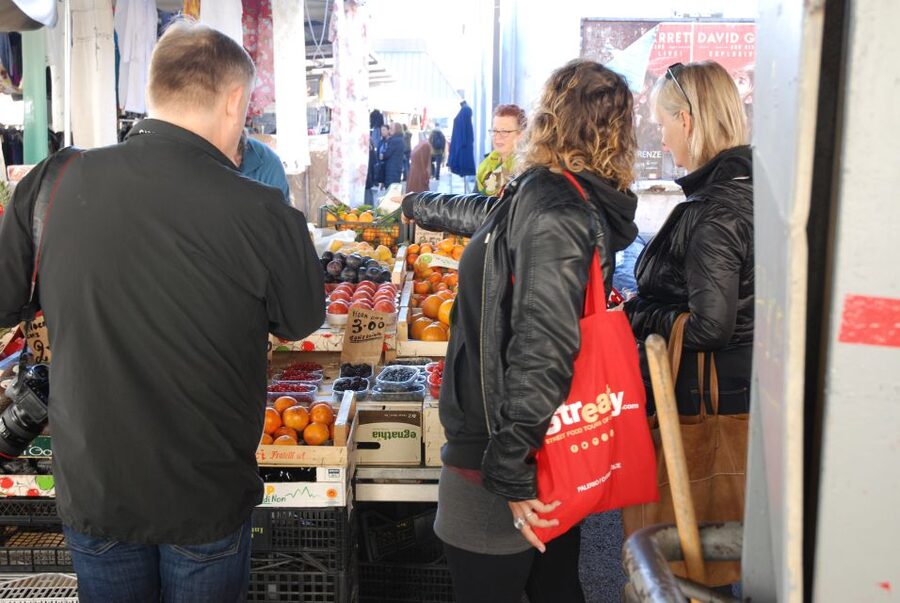 The Original Street Food & Market Tour of Florence - Crostino nero, pecorino, and Tuscan salami