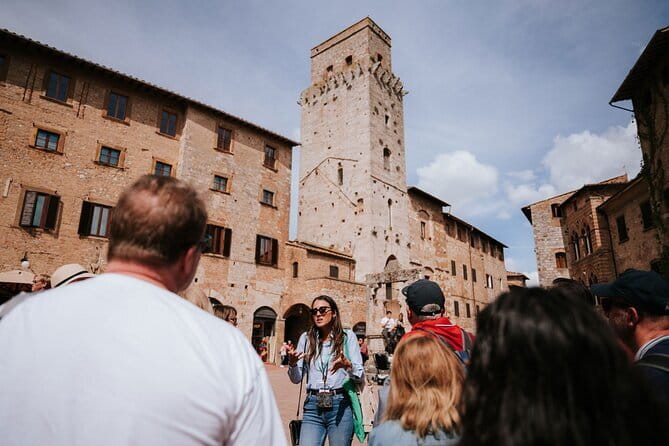 Tuscany Experience: Pisa, Siena, San Gimignano & Wine Tasting - Siena, Piazza del Campo, and the cathedral