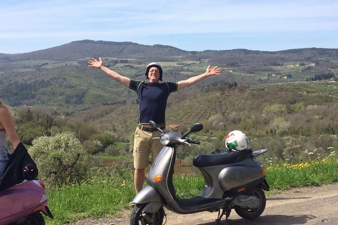Tuscany Vespa Tour: Lunch & Wine Tasting, Countryside Roads - The short ride through Tuscan hills