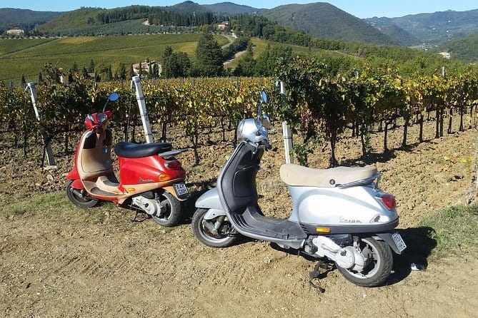 Tuscany Vespa Tour: Lunch & Wine Tasting, Countryside Roads - Learning to ride an automatic Vespa