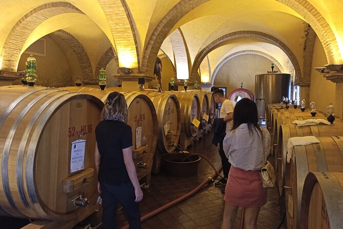 Val d'Orcia Brunello Wine Tour with Montalcino and Montepulciano - Montepulciano’s underground wine city