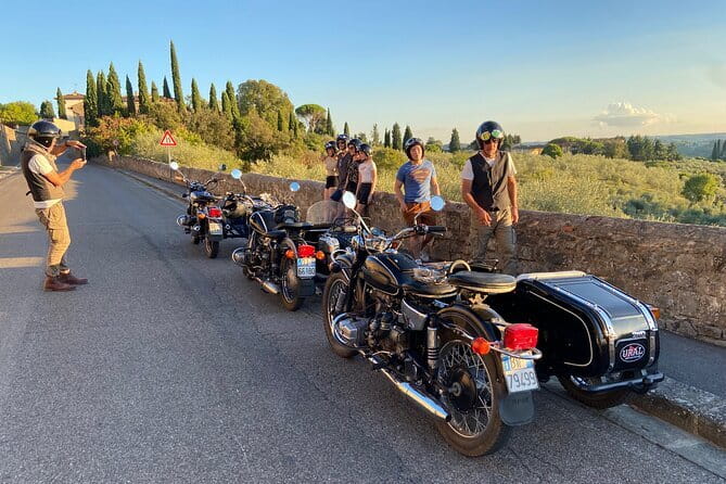 Vintage Sidecar Motorcycle Tour of Florence - The Highlights of the City - Out onto the Chiantigiana road