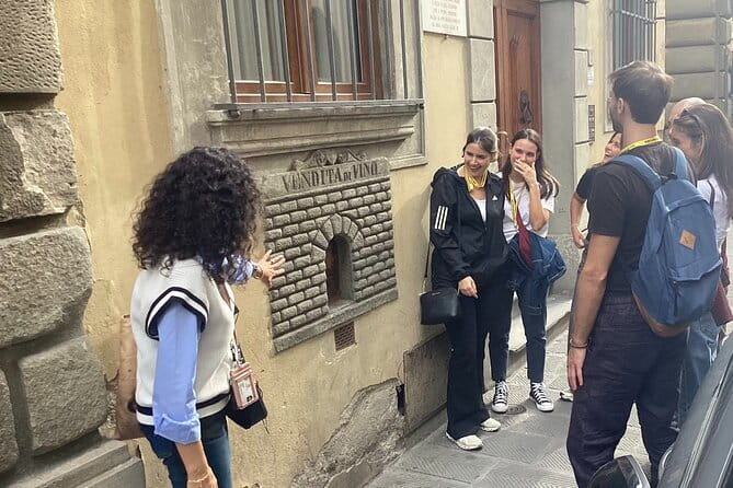 Wine Windows Walk with Wine Tasting and Appetizers - San Lorenzo, Brunelleschi, and Michelangelo’s difficult Florence